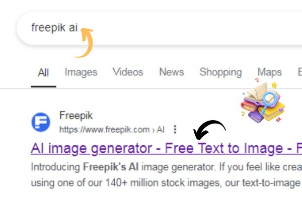 how to open freepik ai?